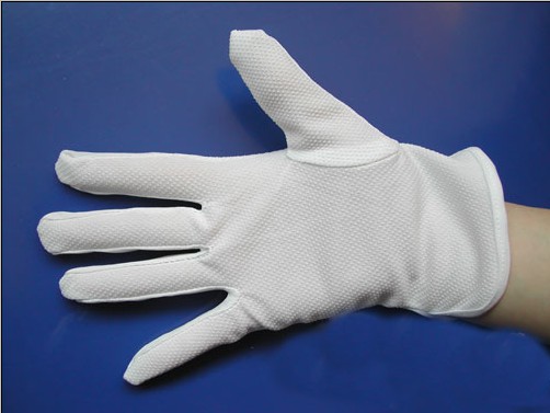 Anti-static striped gloves